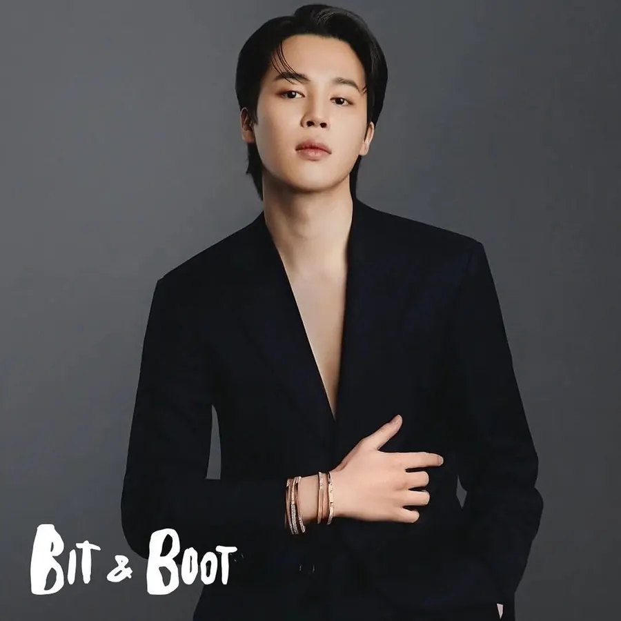 Jimin in a look posted by Bit and Boot